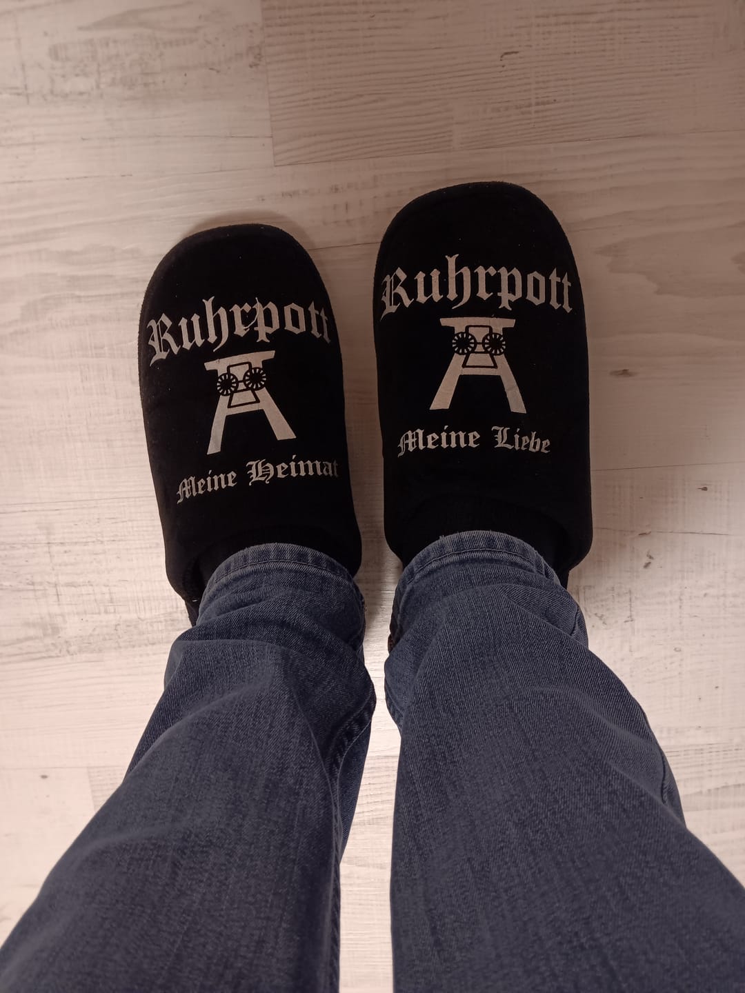 Customer photo review of Ruhrpott House Slipper