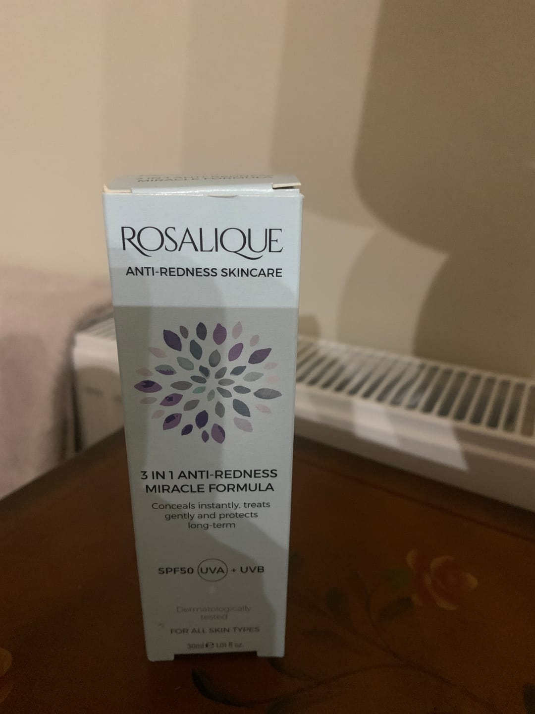 Customer photo review of Rosalique 3 in 1 Anti-Redness Miracle Formula SPF50