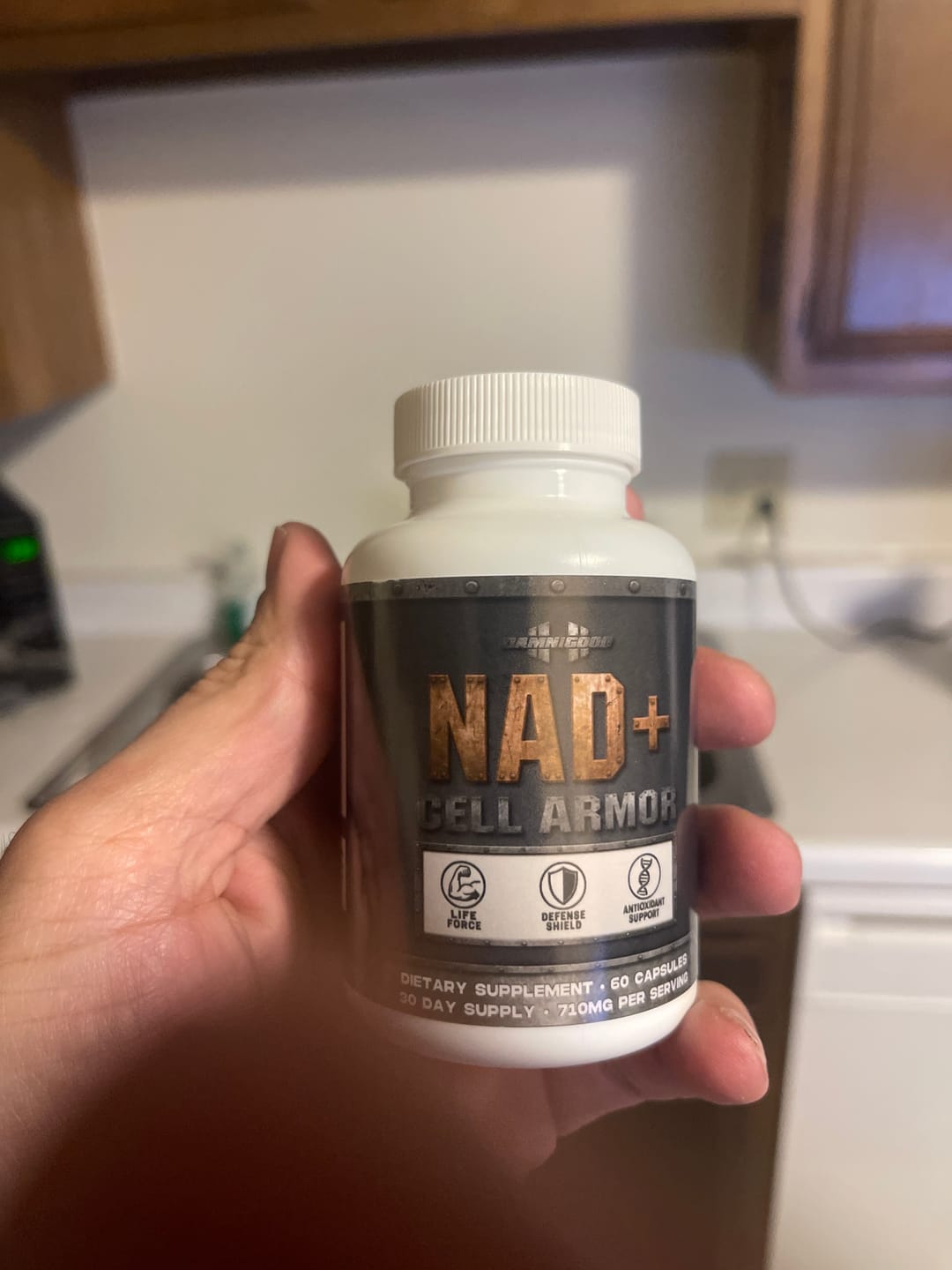 Customer photo review of Damn Good™ NAD+ Cell Armor