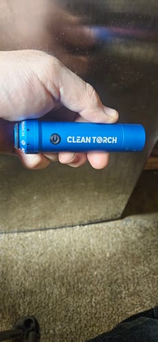 Customer photo review of Clean Torch Complete Set in Blue