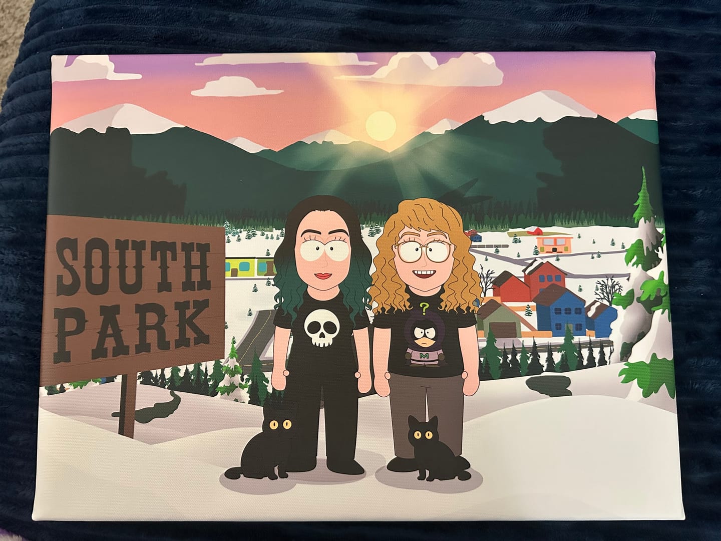 Customer photo review of 'South Park' Custom Portrait