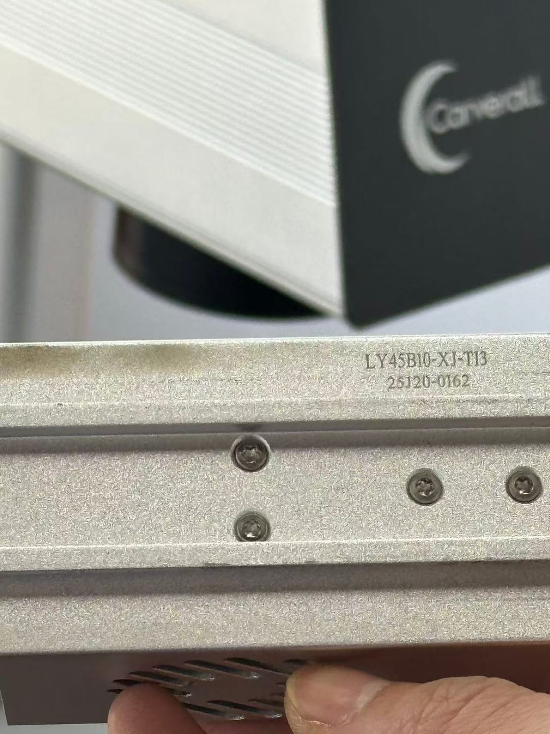 Customer photo review of Carverall Z12 20W Fiber Laser Engraver For metal & Plastic