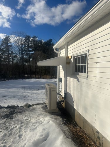 Customer photo review of The Airdeko Snow Shield