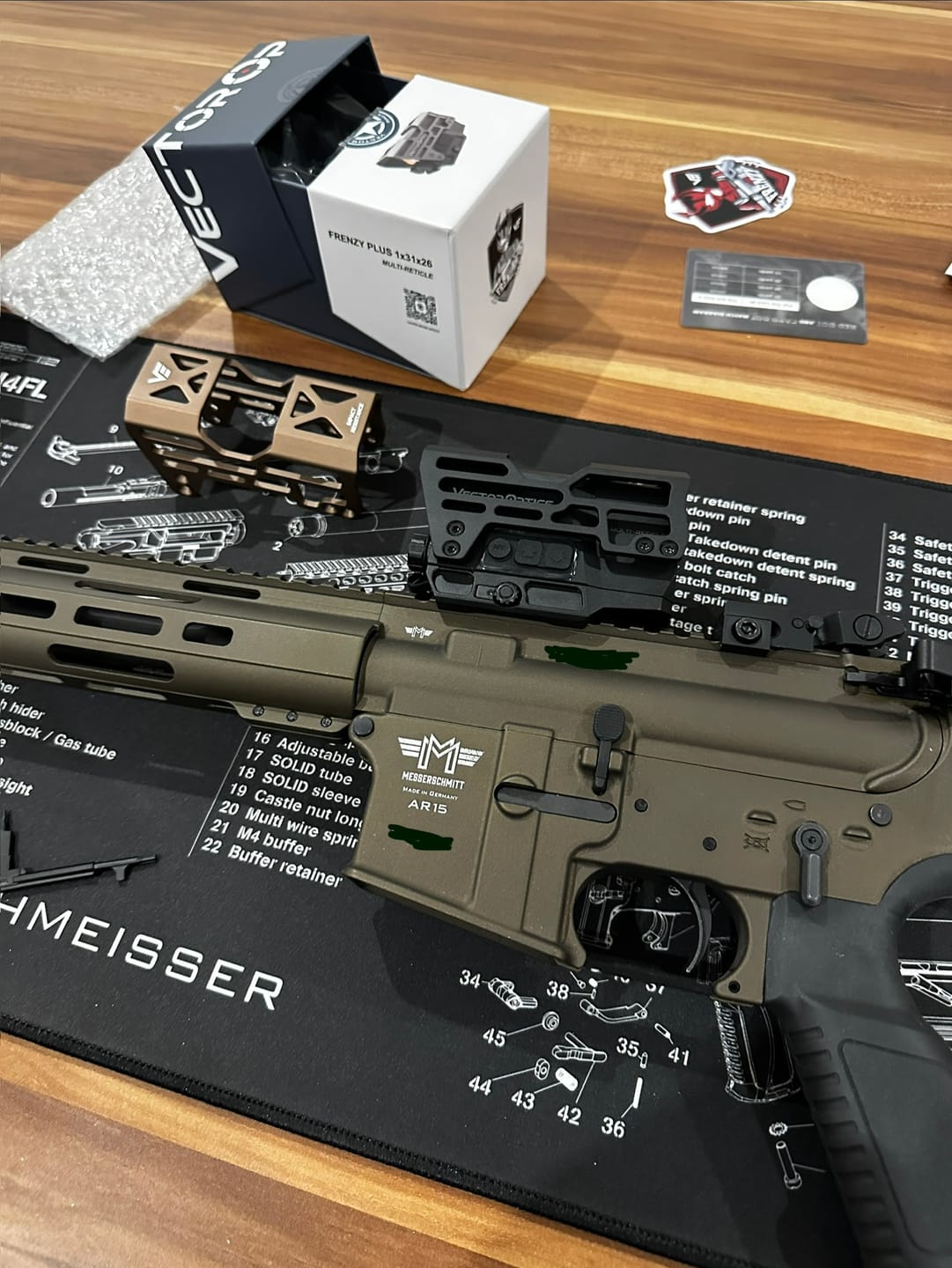 Customer photo review of Vector Optics SCRD-M67 Frenzy Plus 1x31x26 Multi Reticle