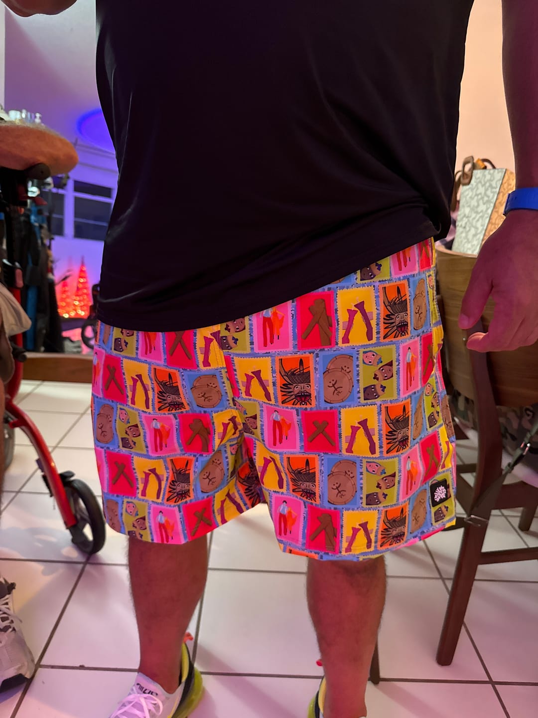 Customer photo review of SANSE 26 SWIM SHORT