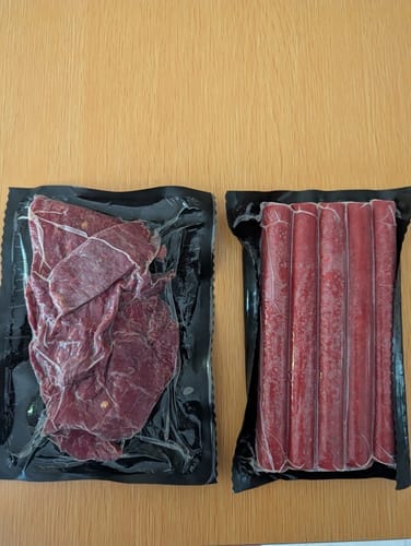 Customer photo review of Beef Jerky