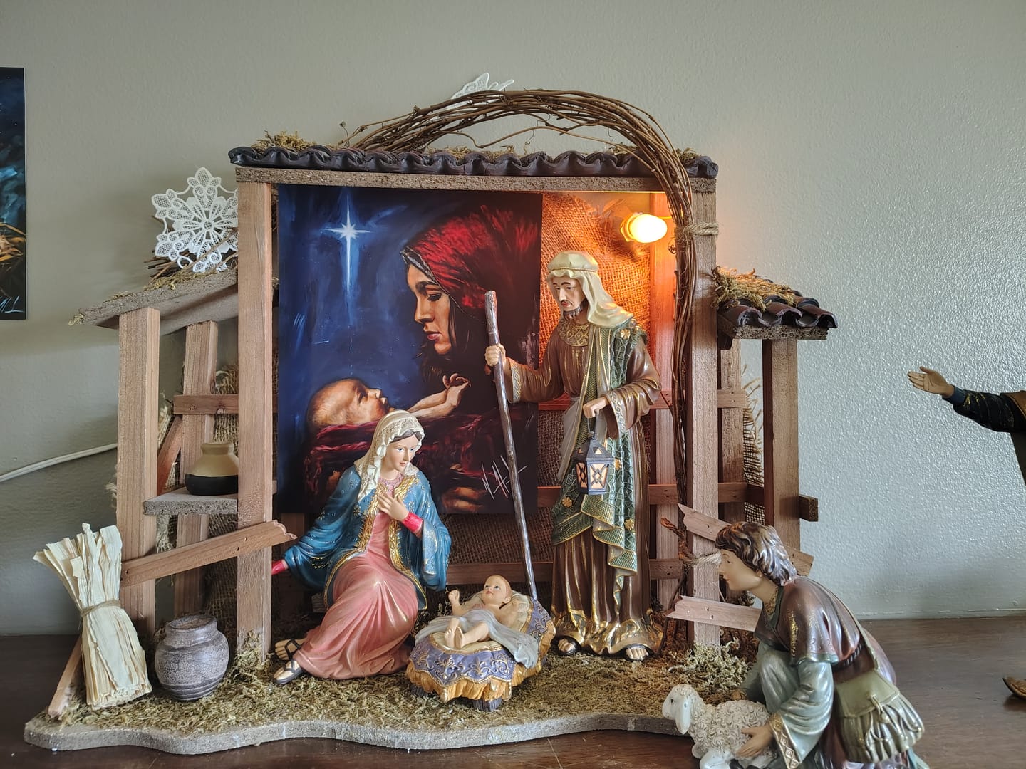 Customer photo review of A Savior is Born