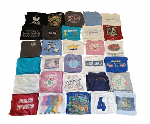 Customer photo review of Classic T-Shirt Blanket