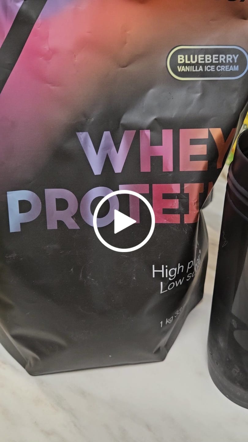 Customer video review of Whey Protein pulveris (1 kg)