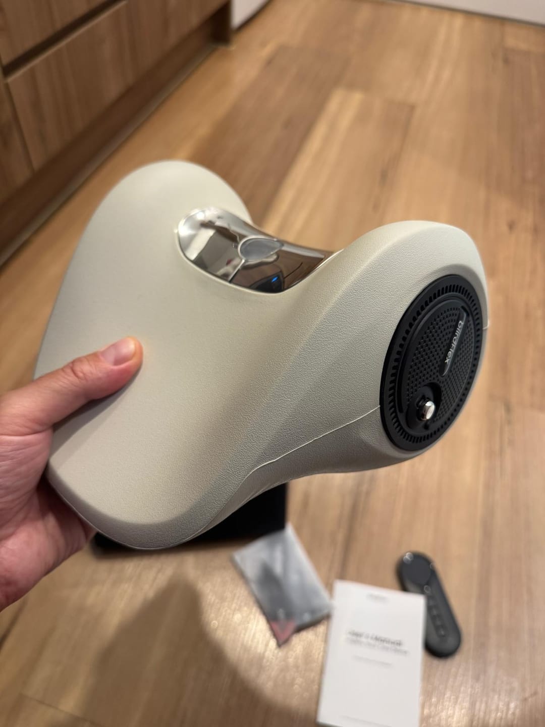 Customer photo review of BiirdFlex Lumina Smart Traction Pillow