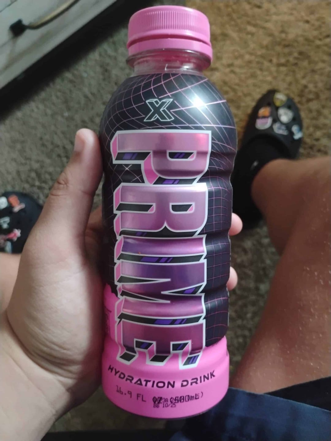 Customer photo review of ISHOWSPEED PRIME Hydration Limited Edition
