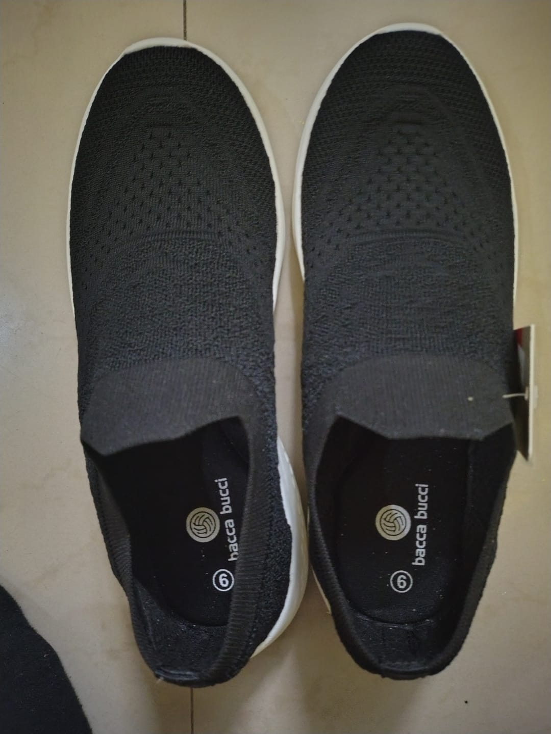 Customer photo review of Bacca Bucci Women's WALKER Slip-On Walking Breathable Mesh Sports Shoes Sneakers