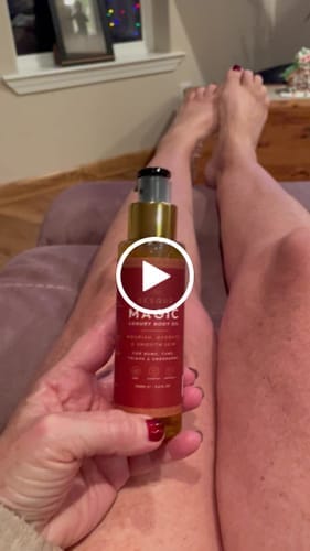 Customer photo review of Besque® Magic Body Oil - 100ml
