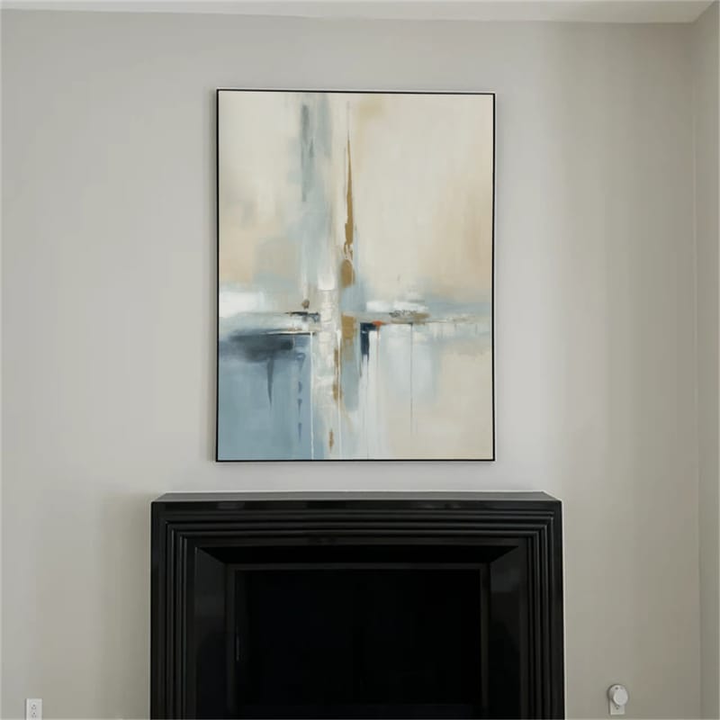 Customer photo review of Abstract Painting Canvas #AP141