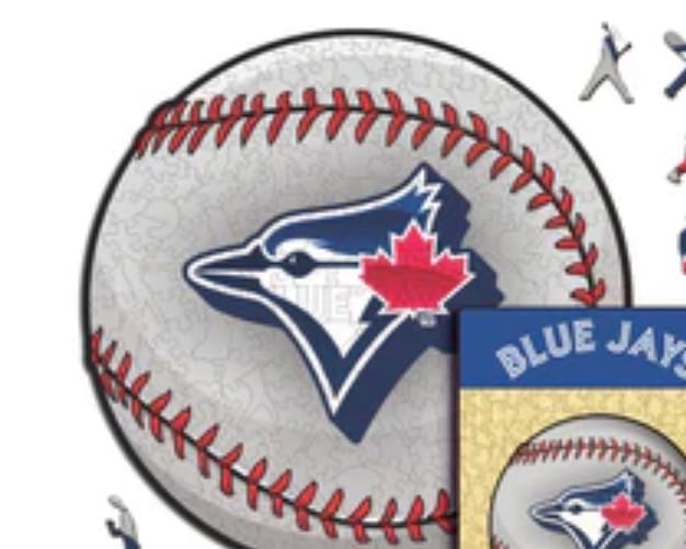 Customer photo review of Toronto Blue Jays™ - Wooden Puzzle