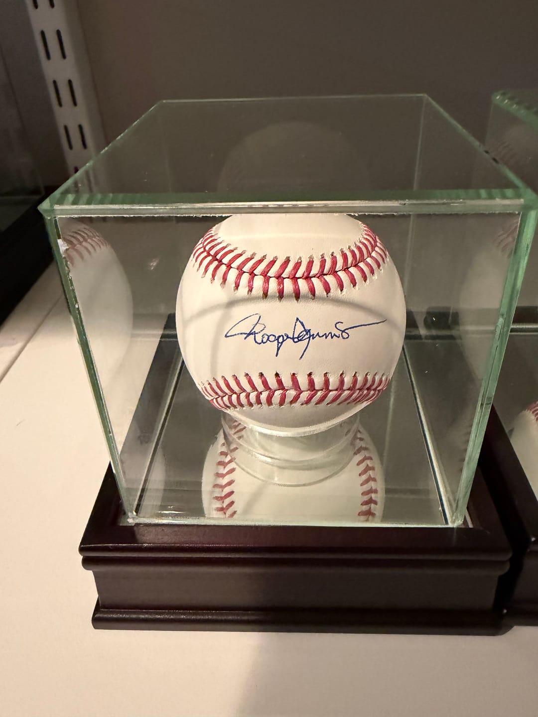 Customer photo review of Roger Clemens Autograph Signing