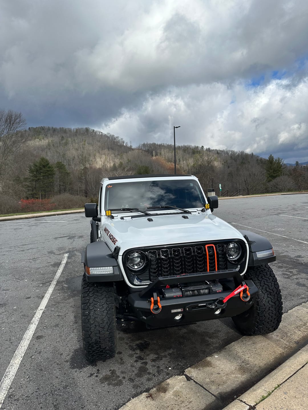 Customer photo review of Slot Cover for 2024 Grille Wrangler JL JT Grille
