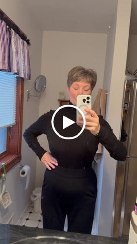 Customer video review of Emerson Straight Leg Pants - Black