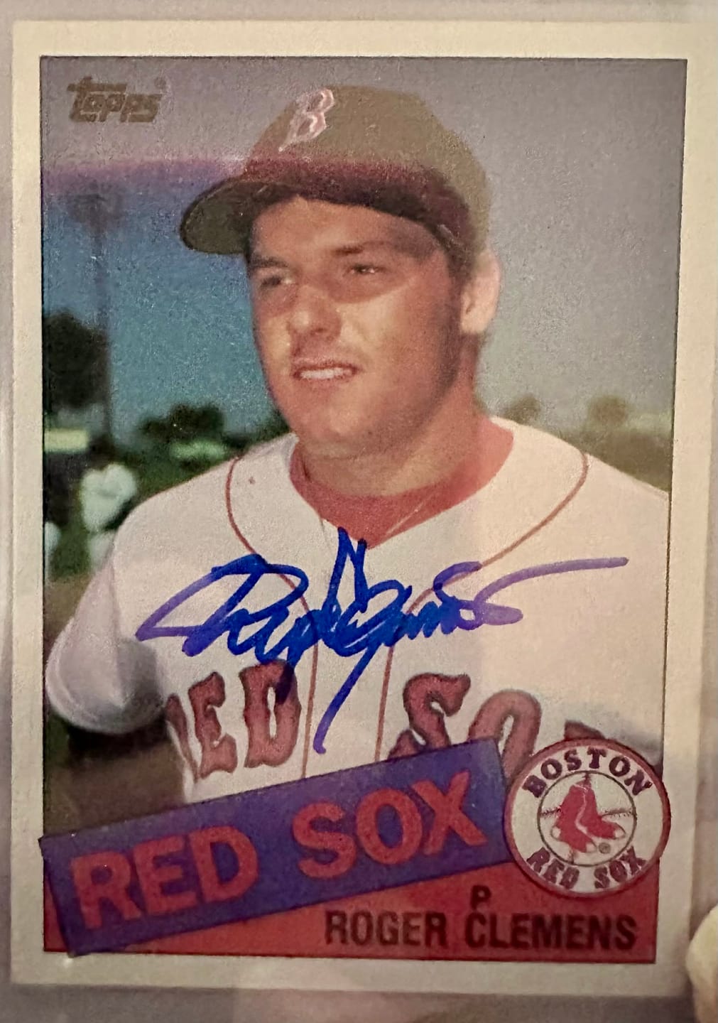 Customer photo review of Roger Clemens Autograph Signing