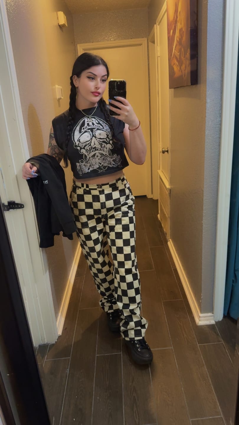 Customer photo review of Gravedigger Carpenter Pant - Checkered