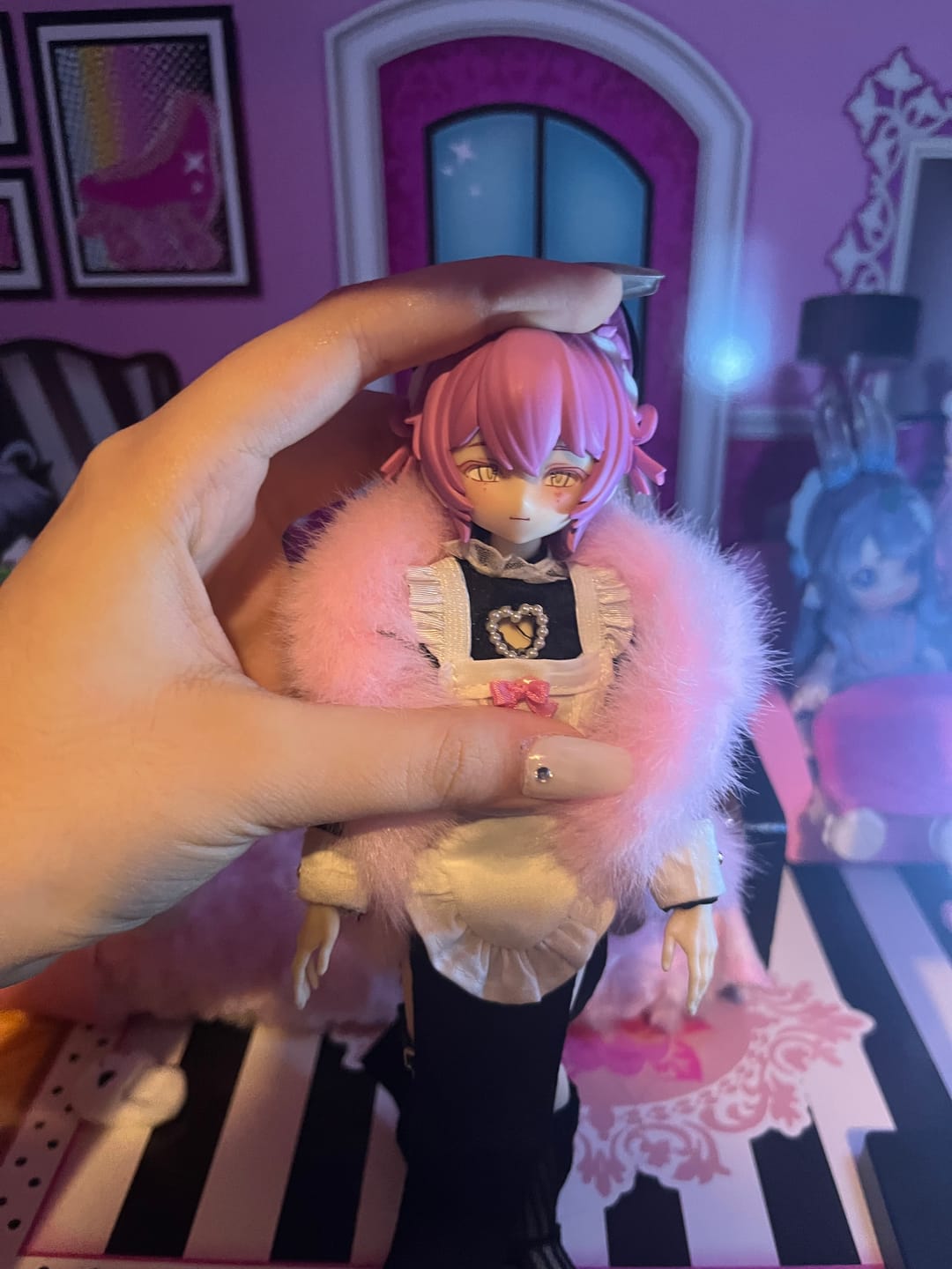 Customer photo review of Zack Event Series 1/8 Action Figure BJD Blind Box