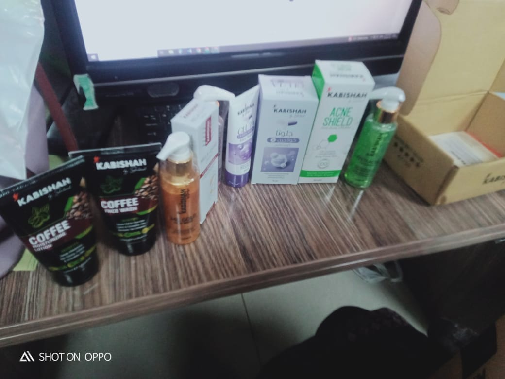 Customer photo review of Coffee Brightening Cream