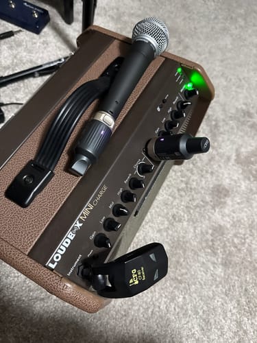 Customer photo review of XL-aiR UHF Wireless System for Dynamic Microphones – Pro XLR Audio, 165ft (50m) Range, 6-Hour Battery