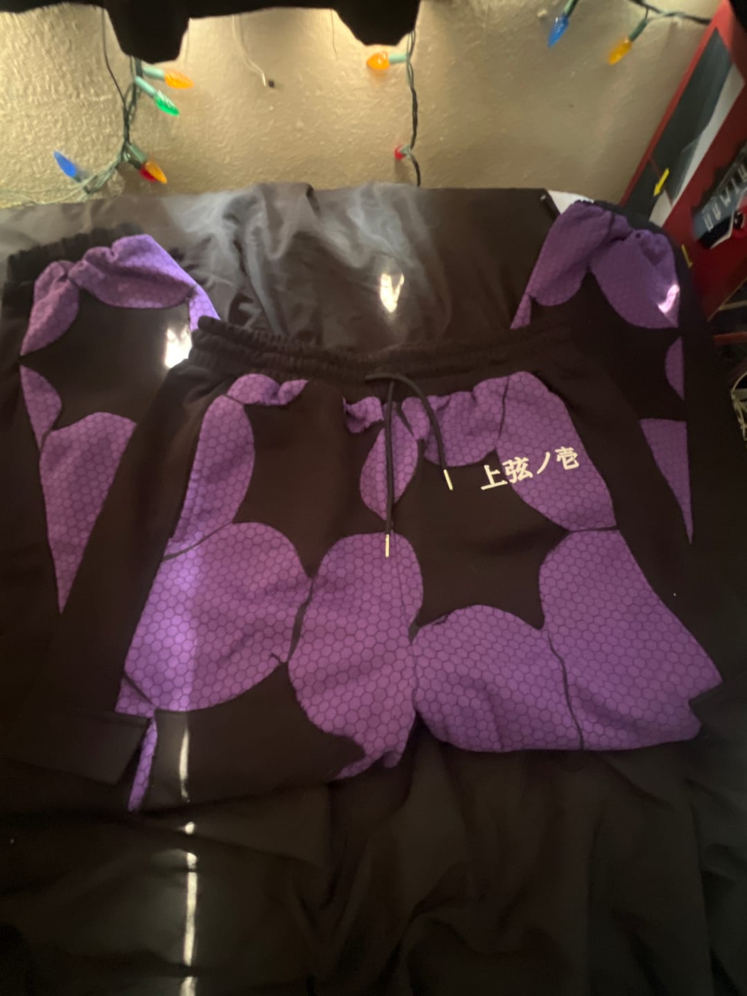 Customer photo review of Kokushibo Sweatpants (Demon Slayer)