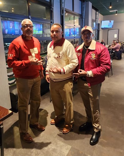 Customer photo review of J5 Crewneck Sweater