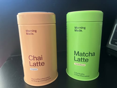 Customer photo review of Vanilla Matcha Latte