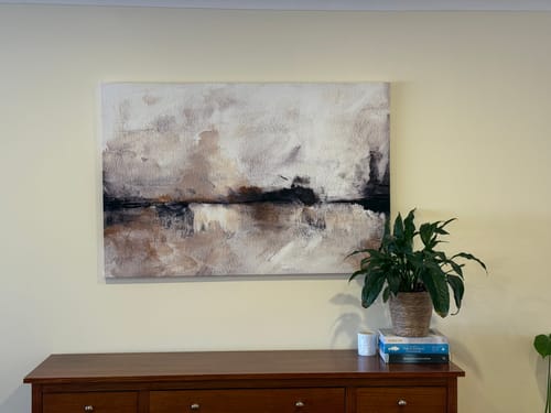 Customer photo review of Abstract Landscape, by Yvette St. Amant