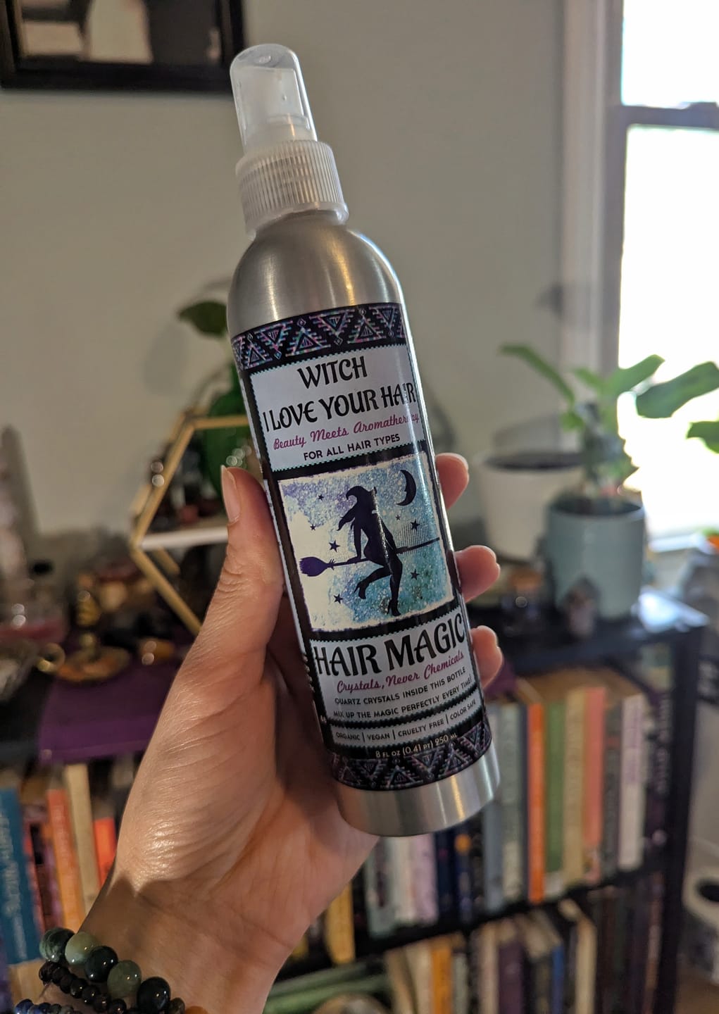 Customer photo review of Witch I Love Your Hair - Hair Mist