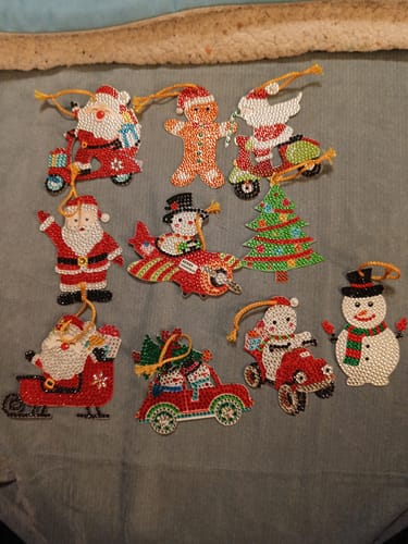Kundenbewertung mit Foto zu Weihnachts-Anhänger | 10 Stück