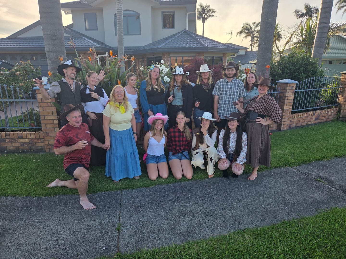 Customer photo review of Wild West Cowboy Murder Mystery Host Your Own Game Kit