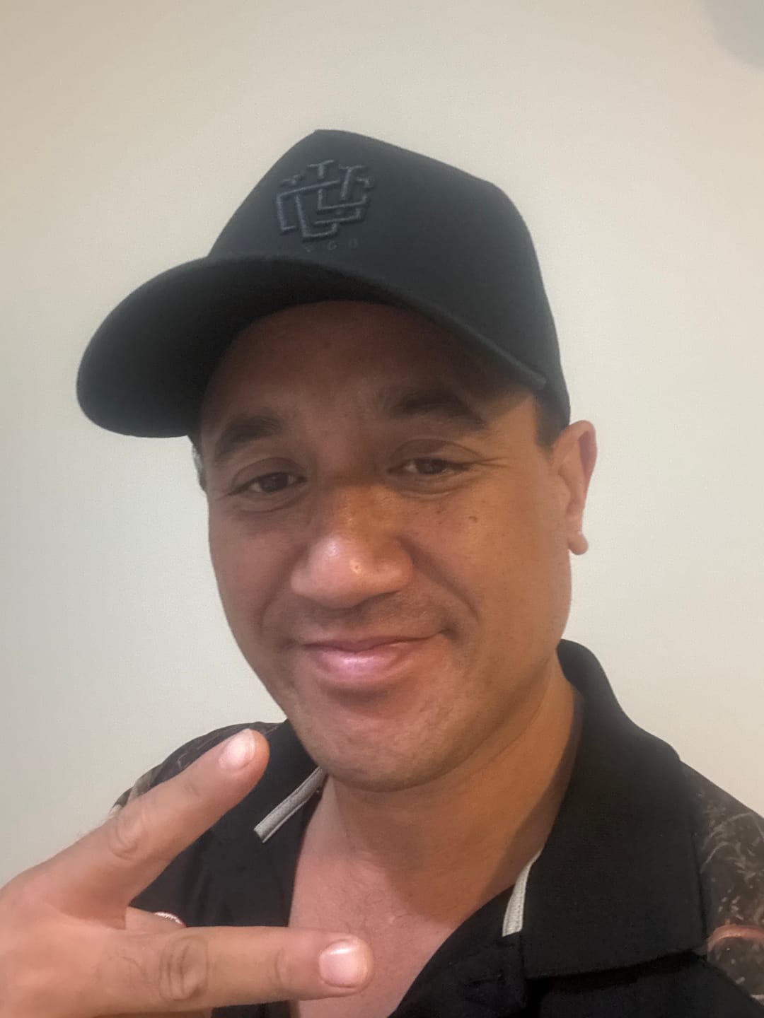 Customer photo review of LVCO "Blk on Blk" A-Frame Snapback