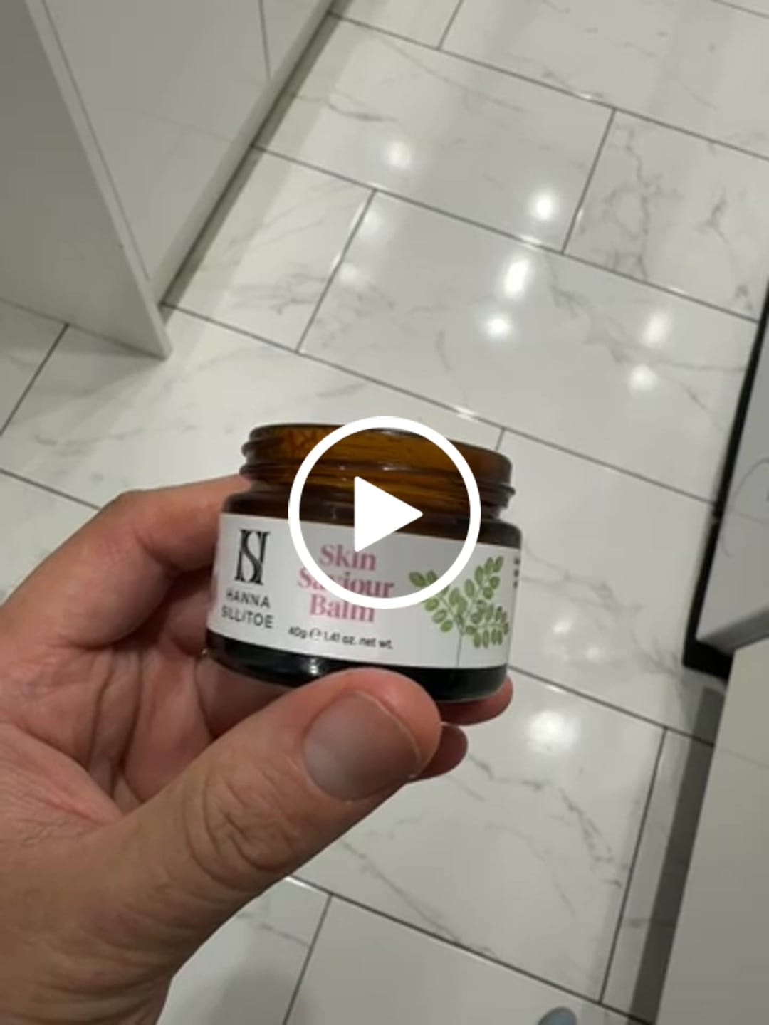 Customer video review of Body Cream with Chia Seed Oil