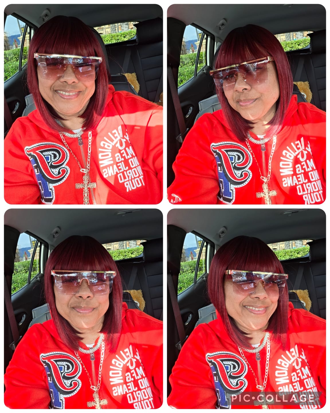 Customer photo review of Model Model Klio Full Wig - KL-012