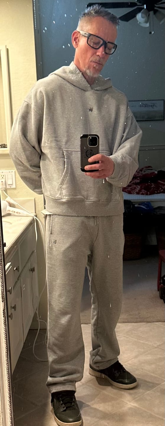 Customer photo review of 2068 - Elevated Essentials - Straight Sweats