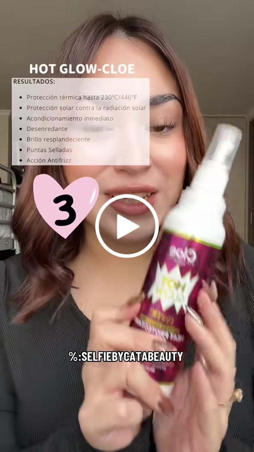 Customer video review of SUN BUM - HEAT PROTECTOR - 177ml