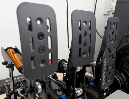 Customer photo review of Simsonn Plus X Racing Simulation Pedal with Haptic Reactor Optional