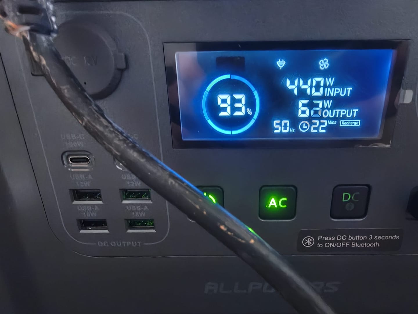 Customer photo review of ALLPOWERS S2000 Pro Portable Power Station 2400W 1451Wh