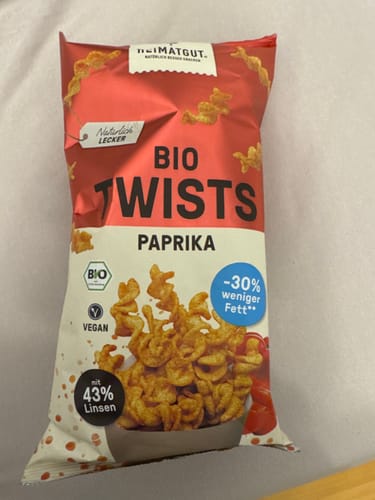 Customer photo review of BIO Twists Paprika