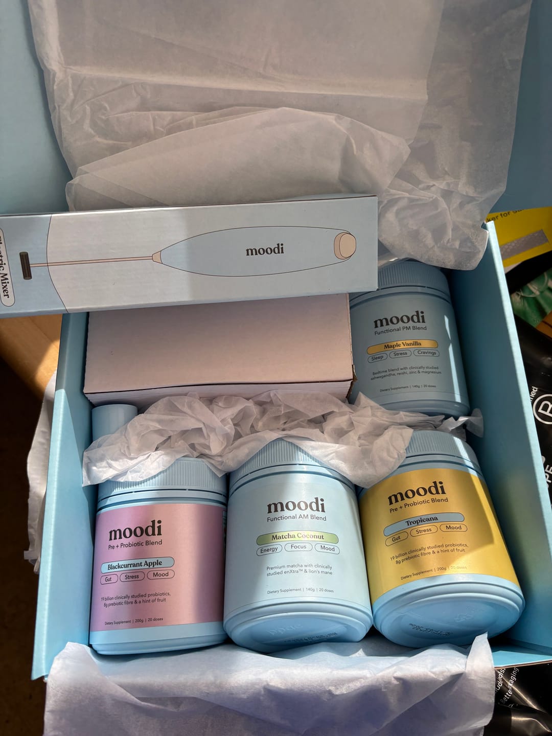 Customer photo review of Classic Pre + Probiotic Bundle