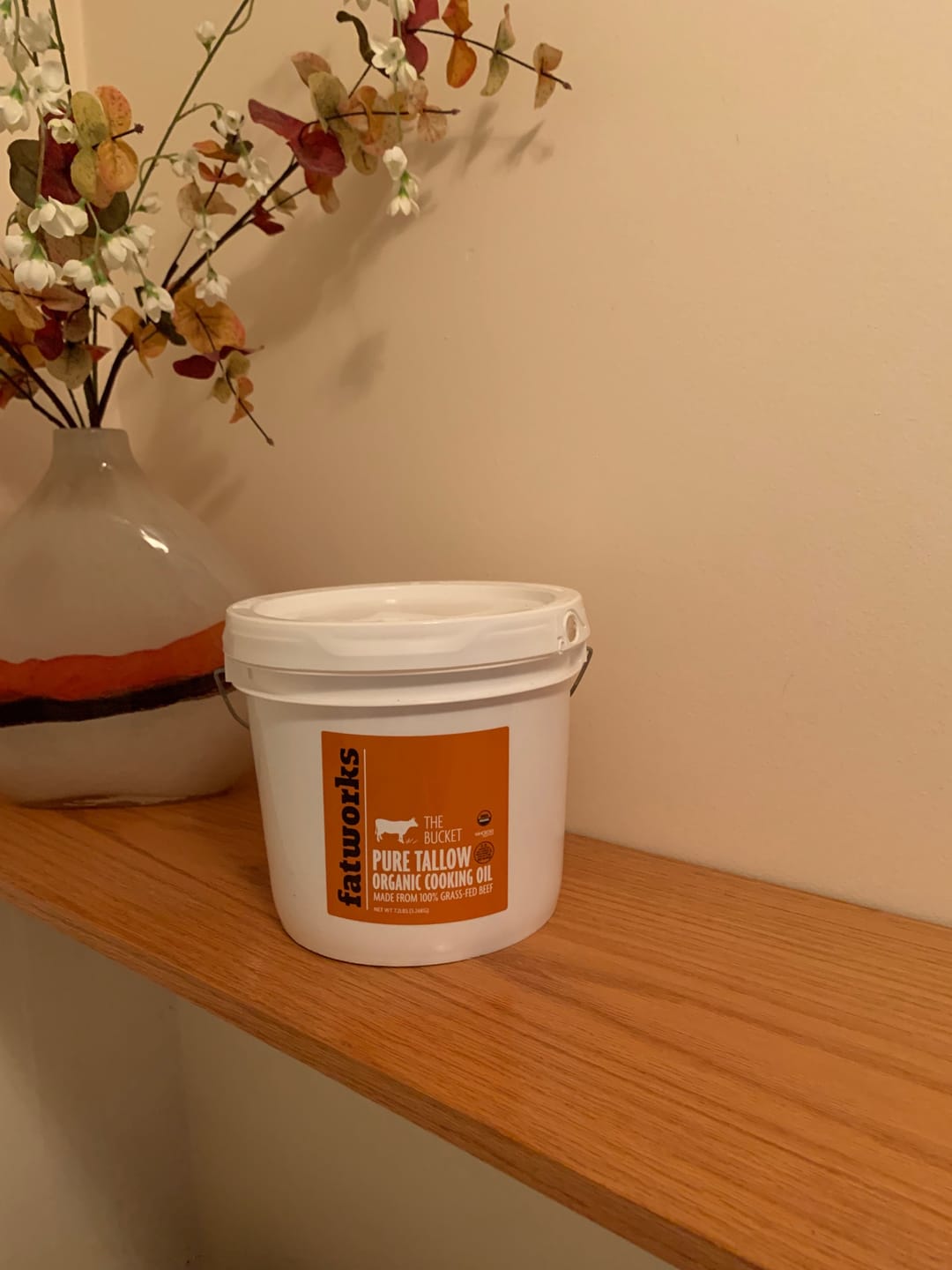 Customer photo review of 1 Gallon Organic Grass-Fed Beef Tallow