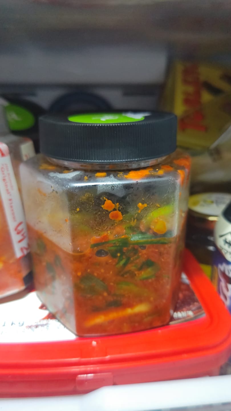 Customer photo review of JIN "Spring Onion" Kimchi