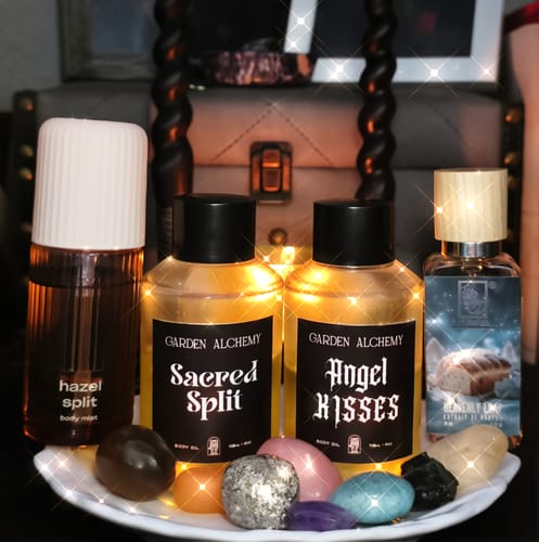 Customer photo review of ANGEL KISSES BODY OIL