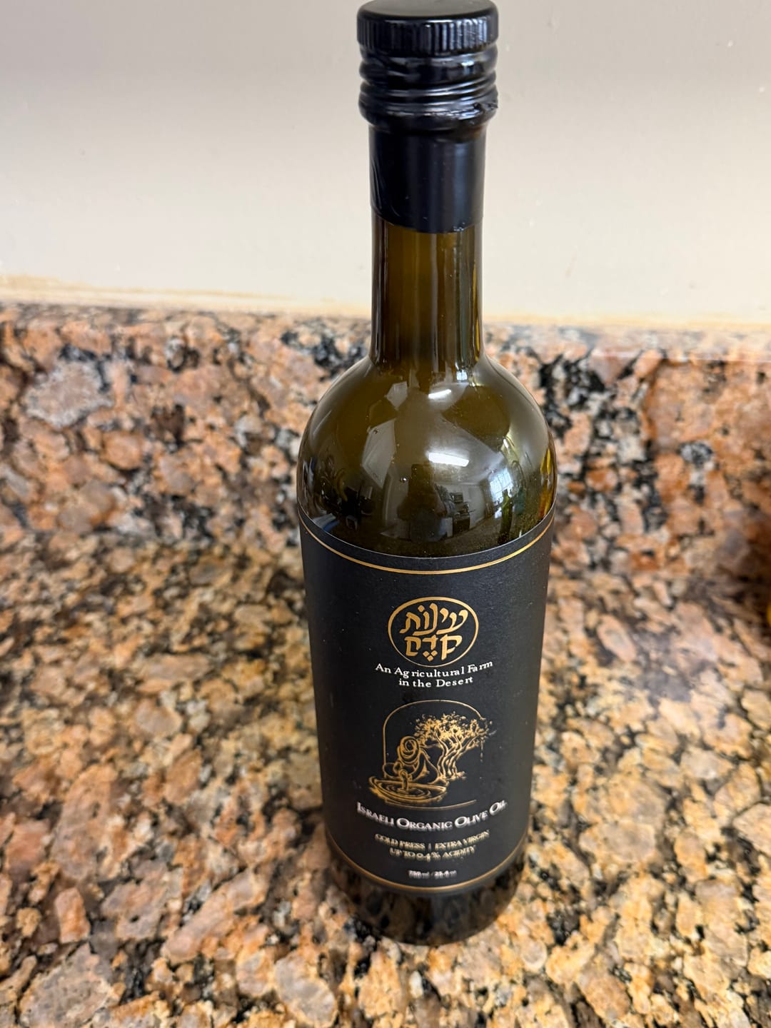 Customer photo review of Einot Kedem - Organic Extra Virgin Olive Oil