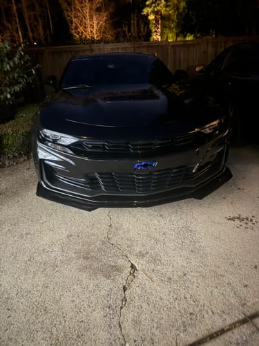 Customer photo review of 2019-24 Camaro 1LE Facelift Front Splitter