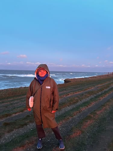 Customer photo review of BEACHBUM BROBE - OLIVE GREEN