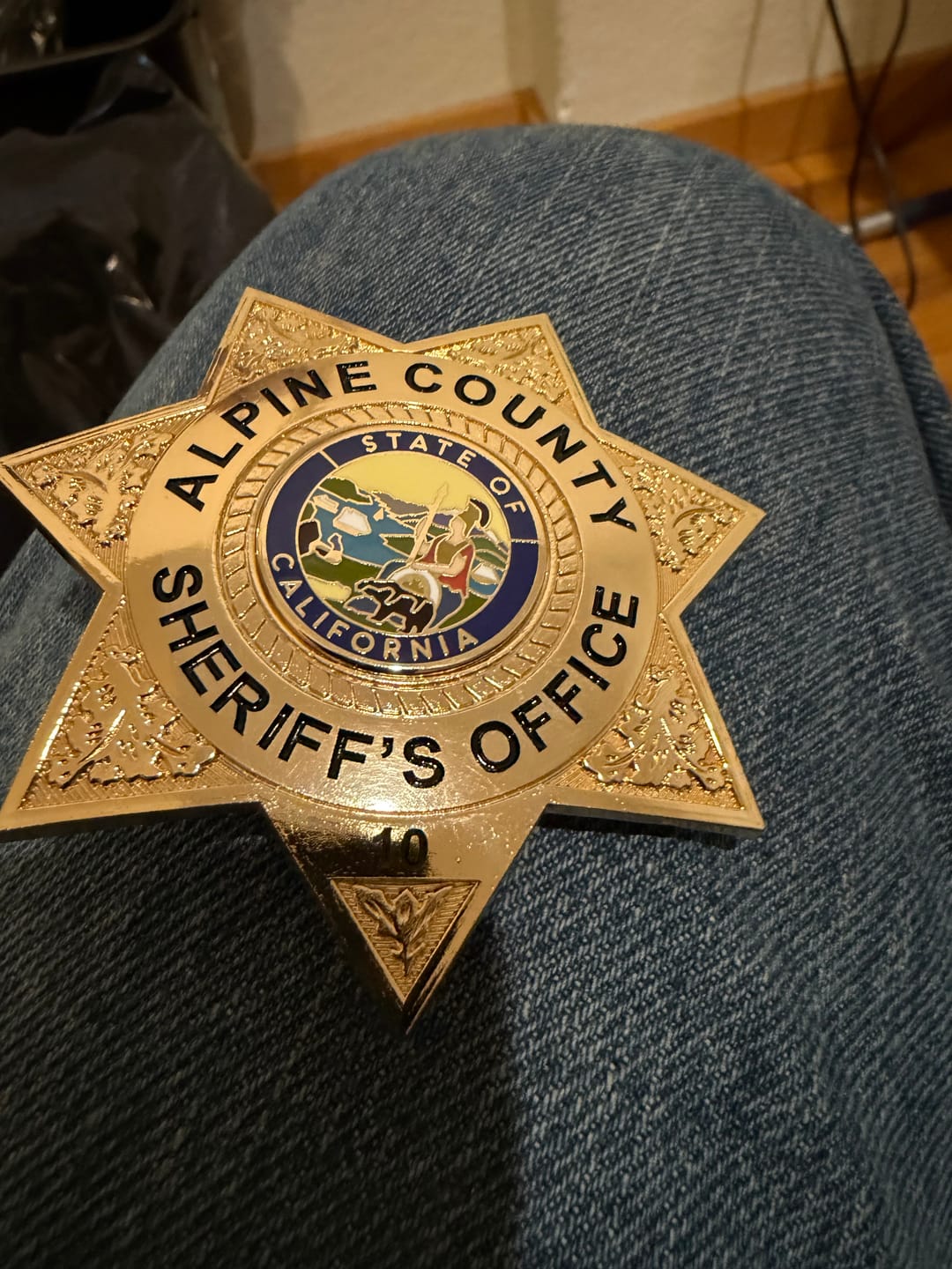 Customer photo review of Customizable Badge MA24